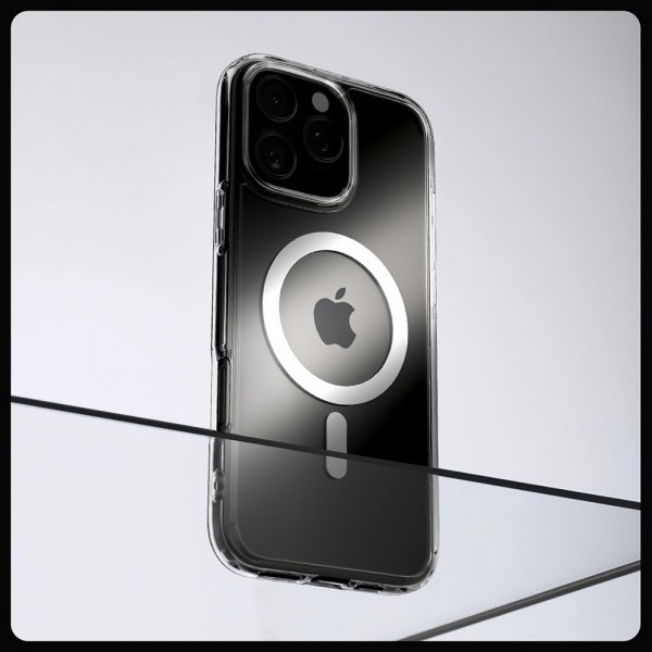 Spigen iPhone 16 Pro Kuori Ultra Hybrid MagFit Valkoinen