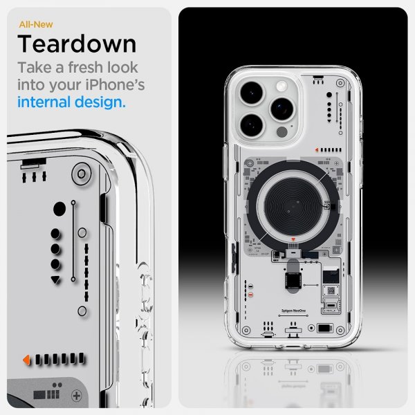 Spigen iPhone 16 Pro -kuori Ultra Hybrid Neo One MagFit