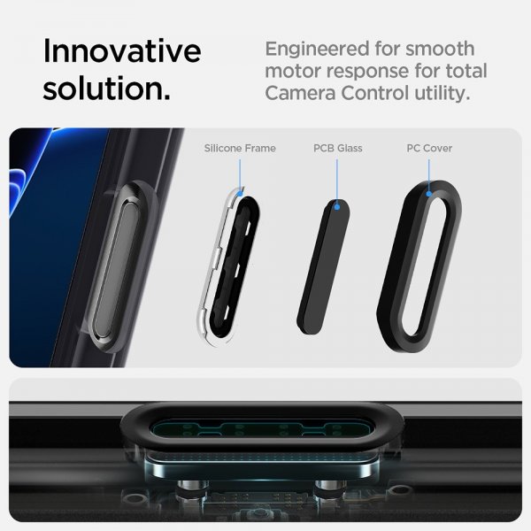 Spigen iPhone 16 Pro -kuori Ultra Hybrid T MagFit Frost Black