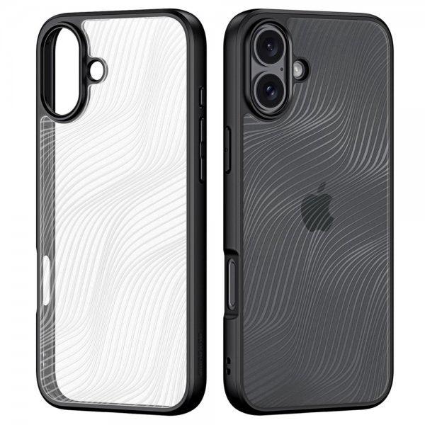 Dux Ducis iPhone 16 -suojakuori, Aimo-sarja, musta
