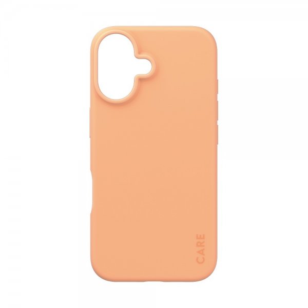 CARE by PanzerGlass iPhone 16 -suojakuori, Fashionable Peachy