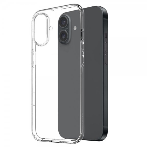Northjo iPhone 16 -suojakuori näytönsuojalla ja kamerasuojalla 3-in-1