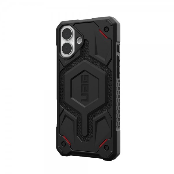 Urban Armor Gear (UAG) iPhone 16 -suojakuori Monarch Pro Kevlar MagSafe, musta