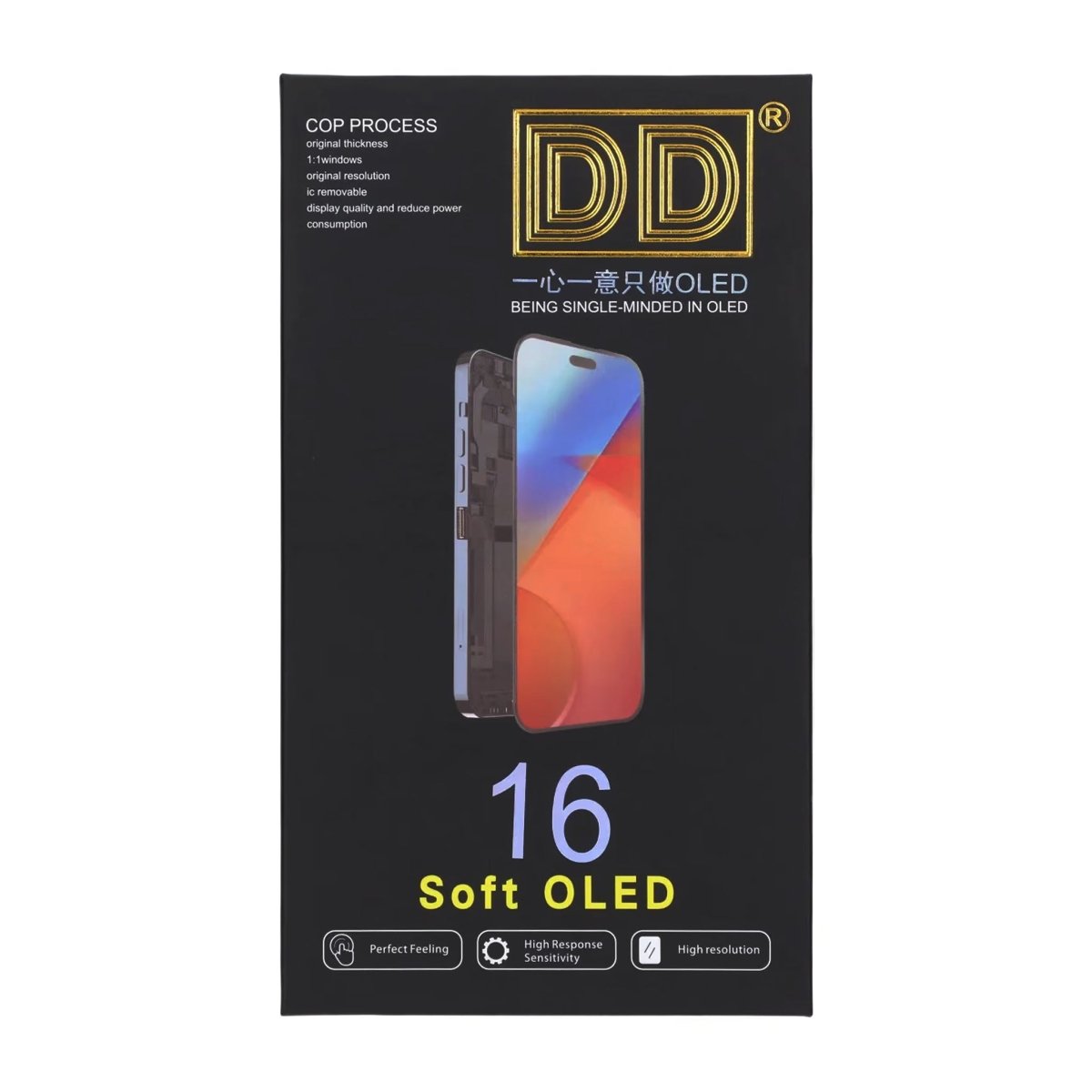 iPhone 16 Soft OLED -näyttö, Premium – DD