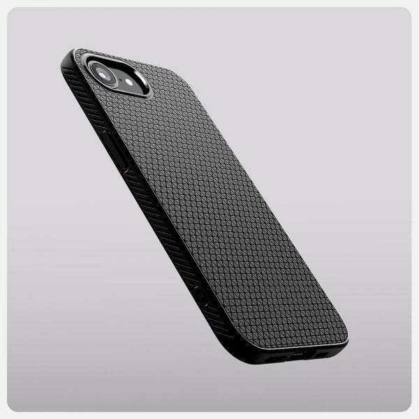 Spigen iPhone 16e/17e Suojakuori Liquid Air MagFit Matte Black