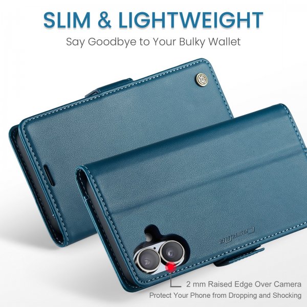CaseMe iPhone 17 Kotelo 023 Series Sininen