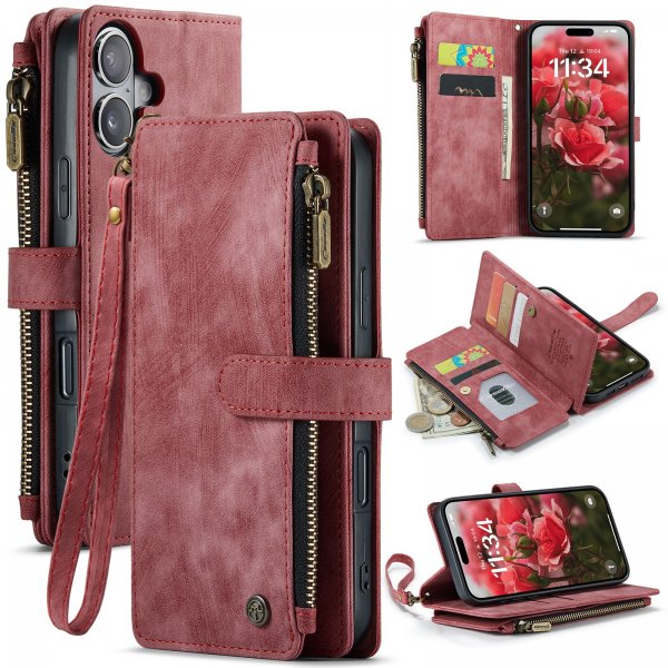 CaseMe iPhone 17 -kotelo C30-sarja Punainen
