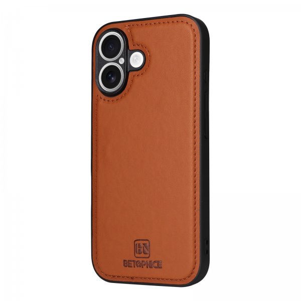Betopnice iPhone 17 -kotelo irrotettavalla kuorella 005 ruskea