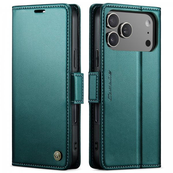 CaseMe iPhone 17 Pro -suojakuori 023 Series Vihreä