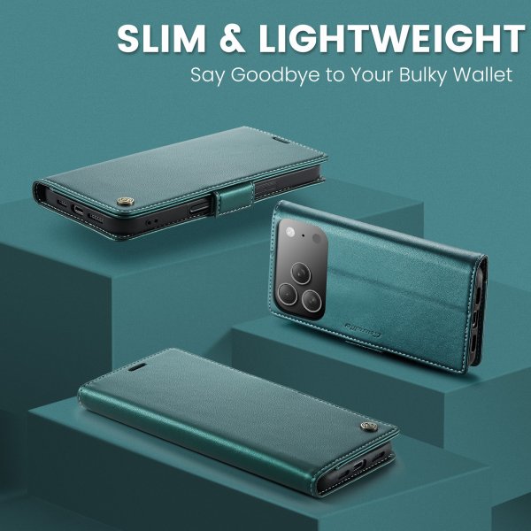 CaseMe iPhone 17 Pro -suojakuori 023 Series Vihreä