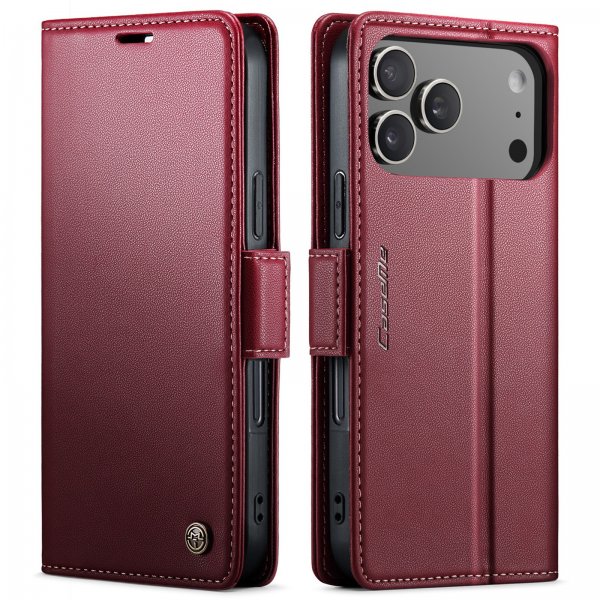 CaseMe iPhone 17 Pro -suojakuori 023 Series Punainen