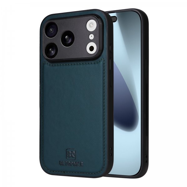 Betopnice iPhone 17 Pro -suojakuori irrotettavalla kuorella 005 vihreä