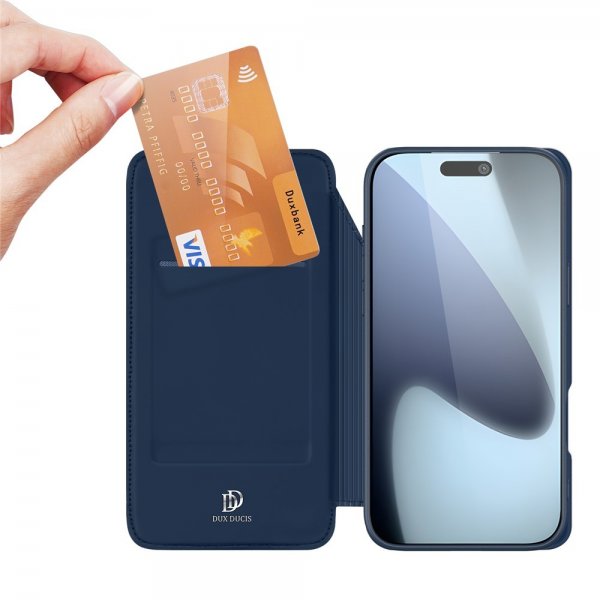 Dux Ducis iPhone 17 Pro Kotelo Skin Pro Series Sininen