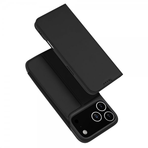 Dux Ducis iPhone 17 Pro -suojakuori, Skin Pro Series, musta