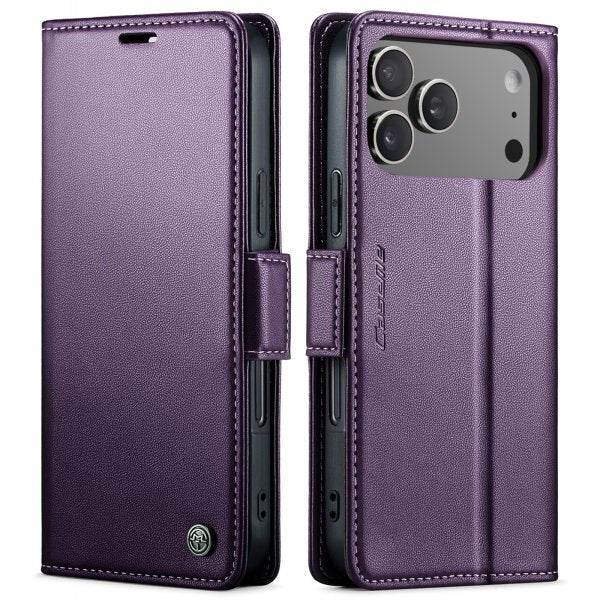 CaseMe iPhone 17 Pro Max -kotelo 023-sarja violetti