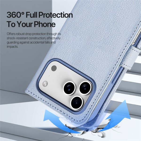 Dux Ducis iPhone 17 Pro Max 2-in-1 Lawa Series MagSafe -kuori, sininen