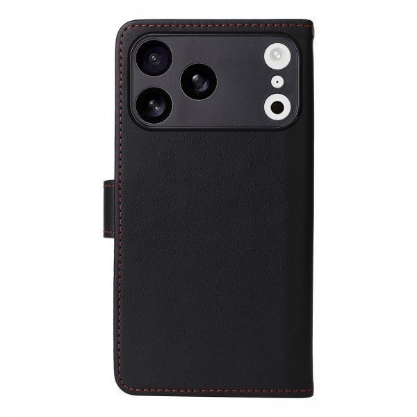 Betopnice iPhone 17 Pro Max -kotelo irrotettavalla kuorella 005 musta