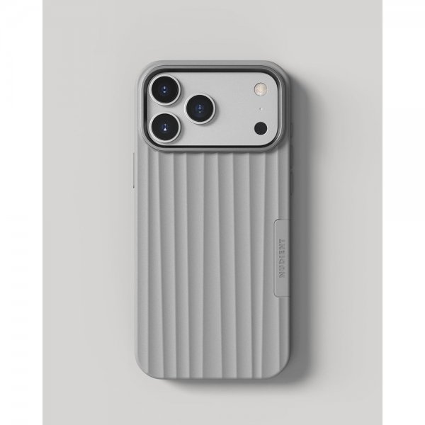 Nudient iPhone 17 Pro Max -kuori Bold Case MagSafe Urban Grey