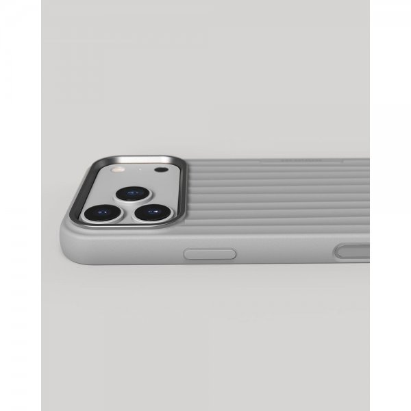 Nudient iPhone 17 Pro Max -kuori Bold Case MagSafe Urban Grey