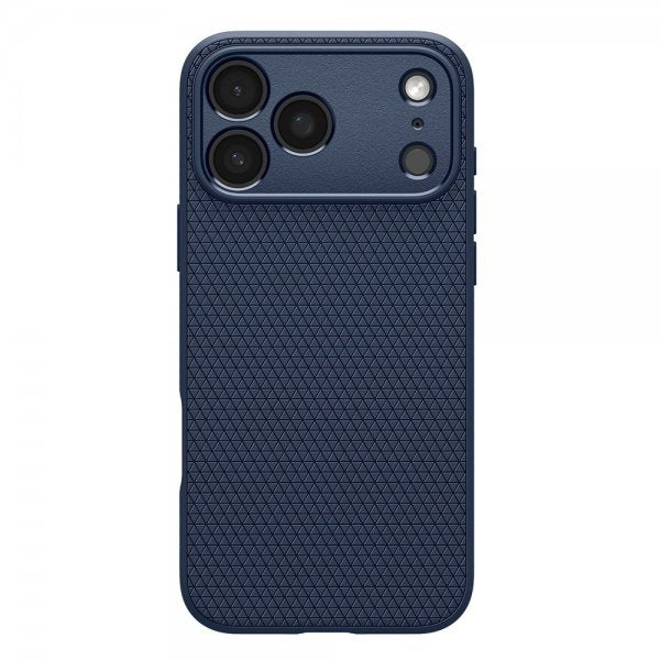 Spigen iPhone 17 Pro Max -kuori Liquid Air Navy Blue