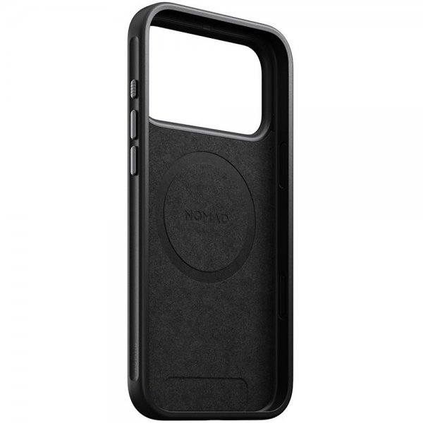 Nomad iPhone 17 Pro Max -kuori Modern Leather Case, ruskea