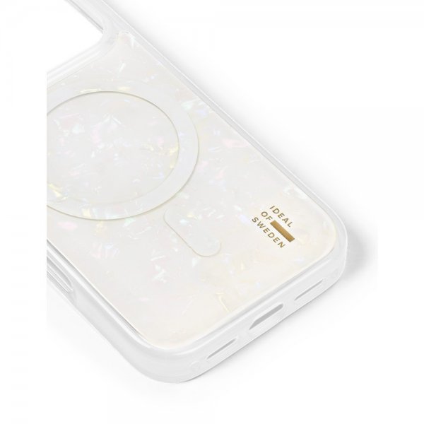 Ideal of Sweden iPhone 17 Pro Max -kuoret Pearlised Case MagSafe, valkoinen
