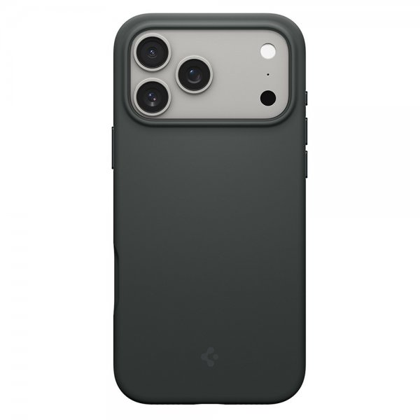 Spigen iPhone 17 Pro Max kuori Silicone Fit MagFit Abyss Green
