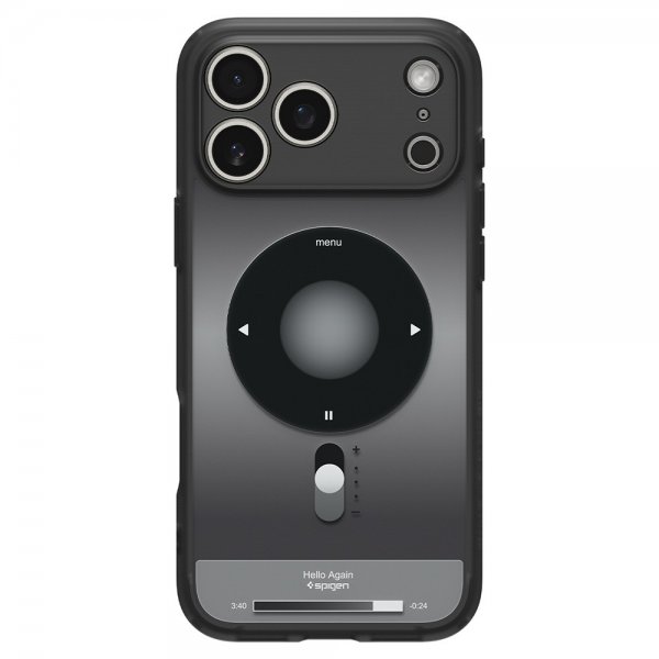 Spigen iPhone 17 Pro Max Kuori Ultra Hybrid Classic MagFit Musta