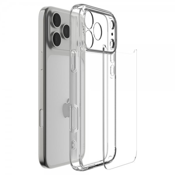Spigen iPhone 17 Pro Max Ultra Hybrid Crystal Clear -suojakuori