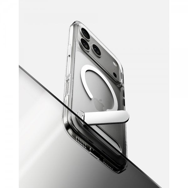 Spigen iPhone 17 Pro Max Ultra Hybrid S MagFit kirkas valkoinen kuori