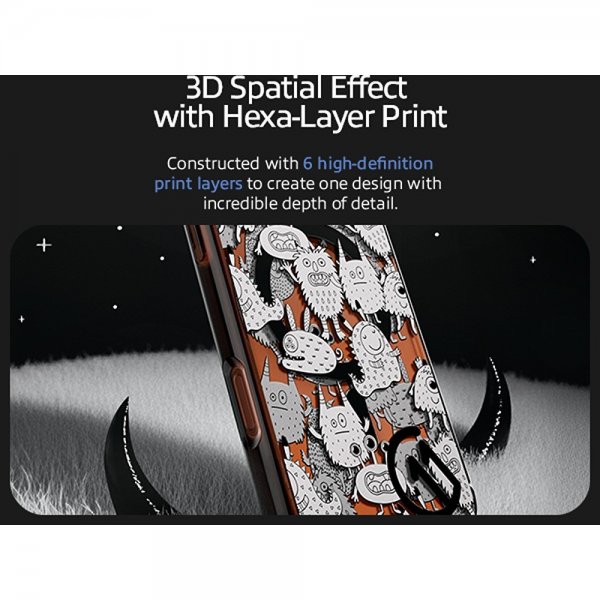 Spigen iPhone 17 Pro -suojakuori C11 MagFit Inkverse