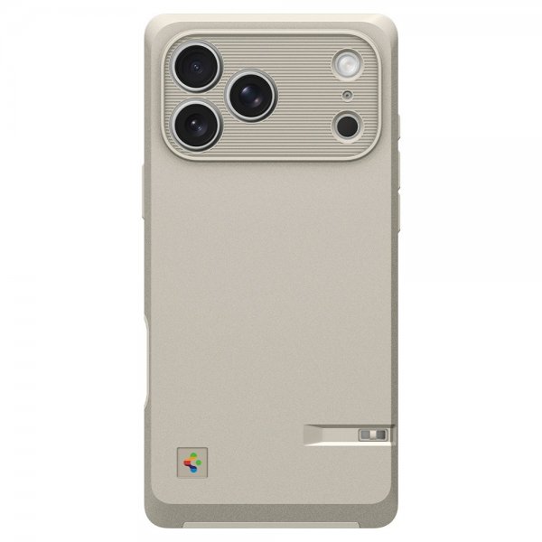 Spigen iPhone 17 Pro -kuori Classic LS MagFit Stone