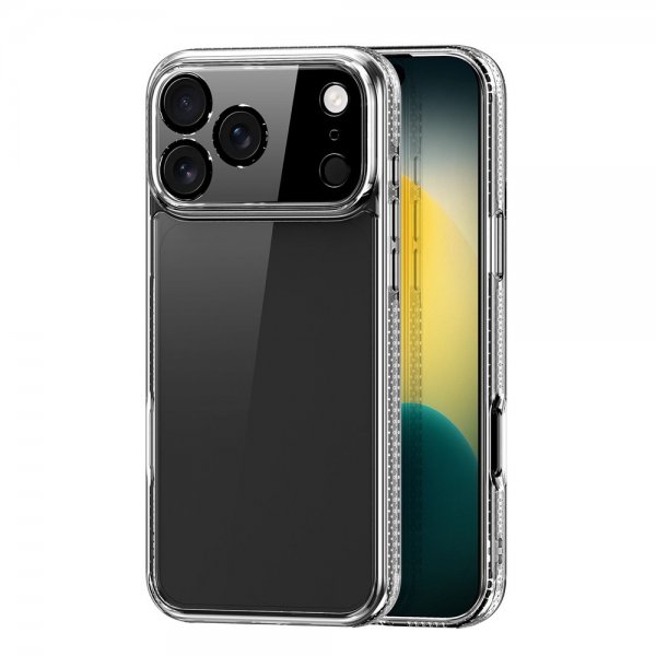 Dux Ducis iPhone 17 Pro -suojakuori, Clin-sarja, läpinäkyvä