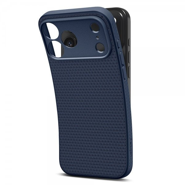 Spigen iPhone 17 Pro Kuori Liquid Air Navy Blue