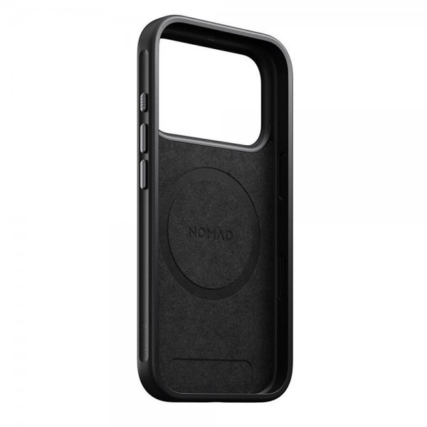 Nomad iPhone 17 Pro -kuori, Modern Leather Case, English Tan