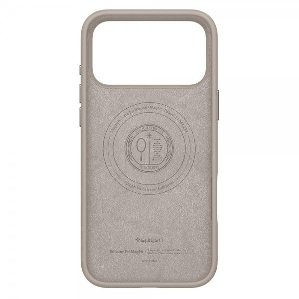 Spigen iPhone 17 Pro Silikonikuori Silicone Fit MagFit Stone