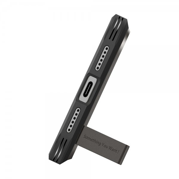 Spigen iPhone 17 Pro Tough Armor T MagFit Gunmetal -kuori