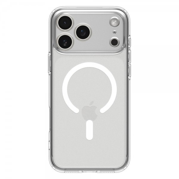 Spigen iPhone 17 Pro -kuori, Ultra Hybrid MagFit Frost White