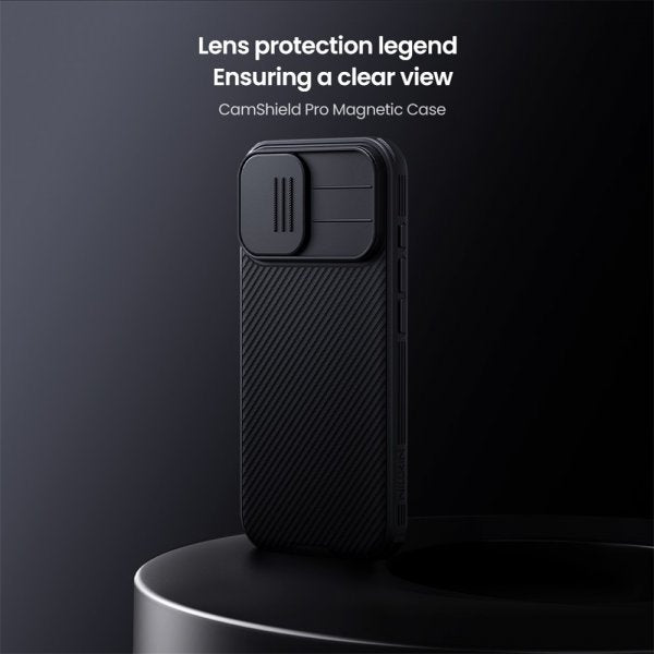 Nillkin iPhone 17 -suojakuori CamShield Pro MagSafe, musta