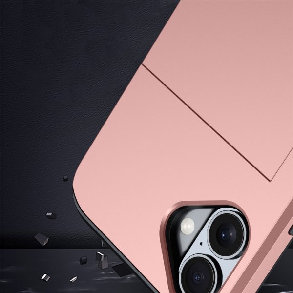 iPhone 17 Kuoret Card Slide Ruusukulta