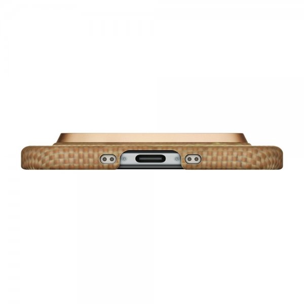 Pitaka iPhone 17 -kuori Edge Golden Glint