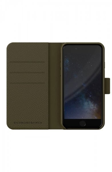 Richmond & Finch iPhone 6/6S/7/8/SE Wallet Kotelo Irrotettava kuori Emerald Green