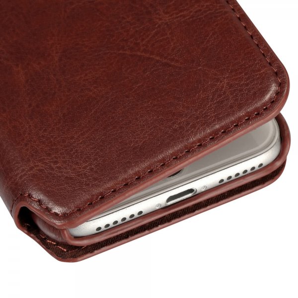 holdit iPhone 6/6S/7/8/SE Suojakuori Berlin Irrotettava kuori Dark Brown
