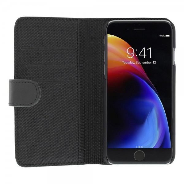 Deltaco iPhone 6/6S/7/8/SE Magneettinen irrotettava kuori, musta