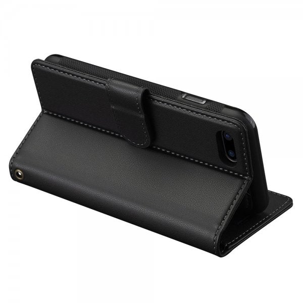 Lc.Imeeke iPhone 7/8/SE suojakuori irrotettavalla kuorella L2 Series MagSafe Musta