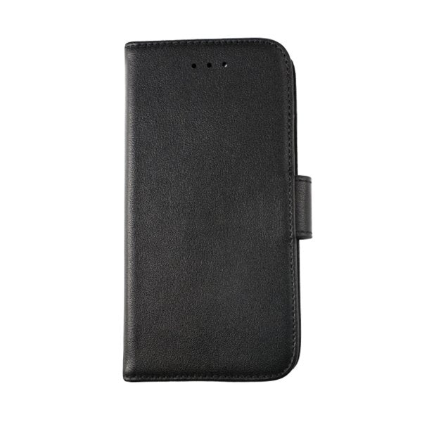 Rvelon iPhone 7/8/SE Suojakotelo, aitoa nahkaa, musta