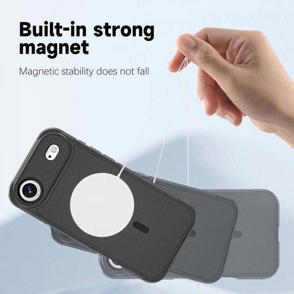 4smarts iPhone Air Kuori Defend Case Ultimag Musta