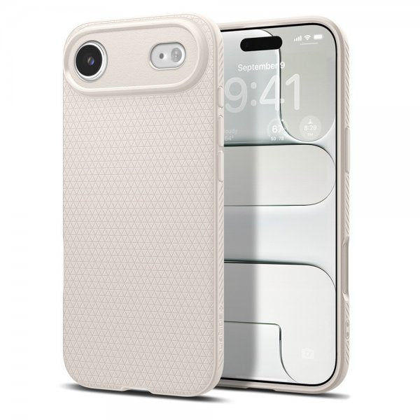 Spigen iPhone Air -kuori, Liquid Air Natural Titanium