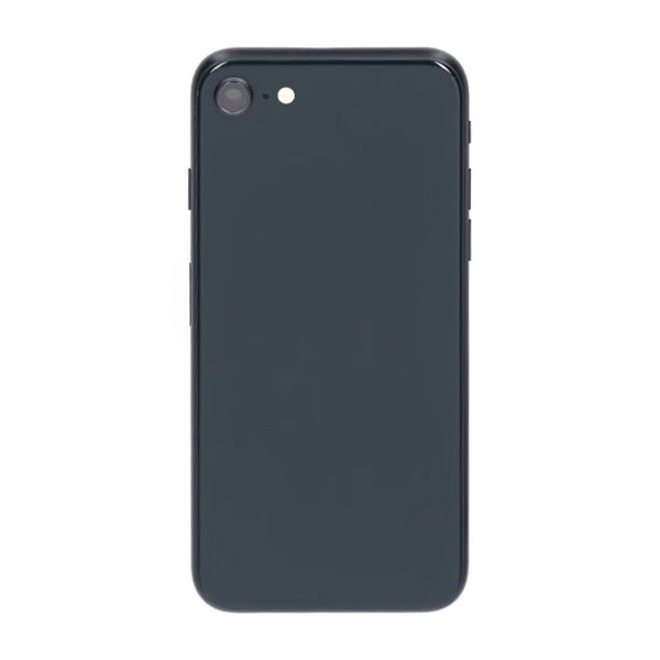 iPhone SE 2020 Takaosa ja täydellinen runko OEM - Musta