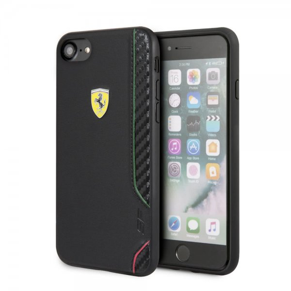 Ferrari iPhone 7/8/SE Kuori On Track Musta